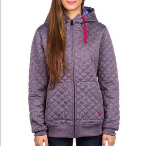 Volcom Quilted Sweatshirt NWT